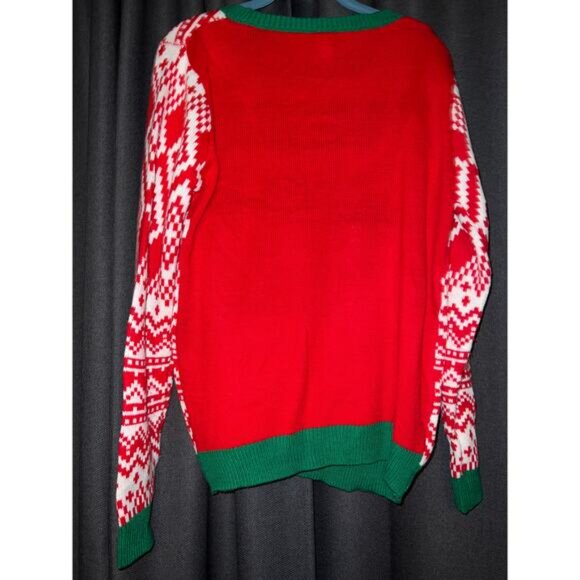 Ugly Christmas Sweater Xmas Size XL - Picture 3 of 3
